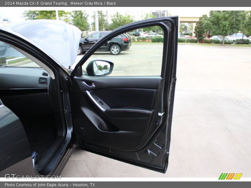 Meteor Gray Mica / Black 2014 Mazda CX-5 Grand Touring