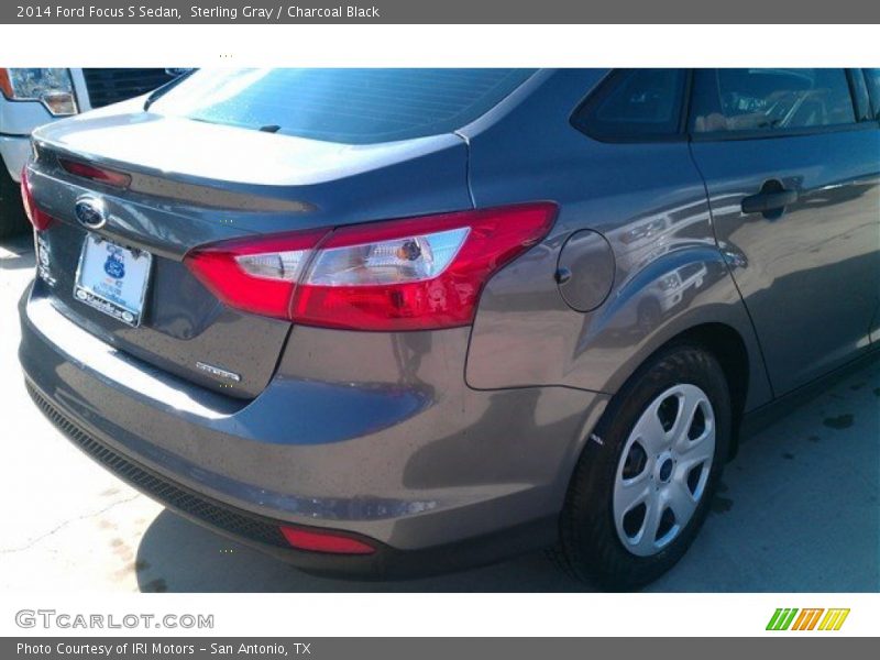 Sterling Gray / Charcoal Black 2014 Ford Focus S Sedan