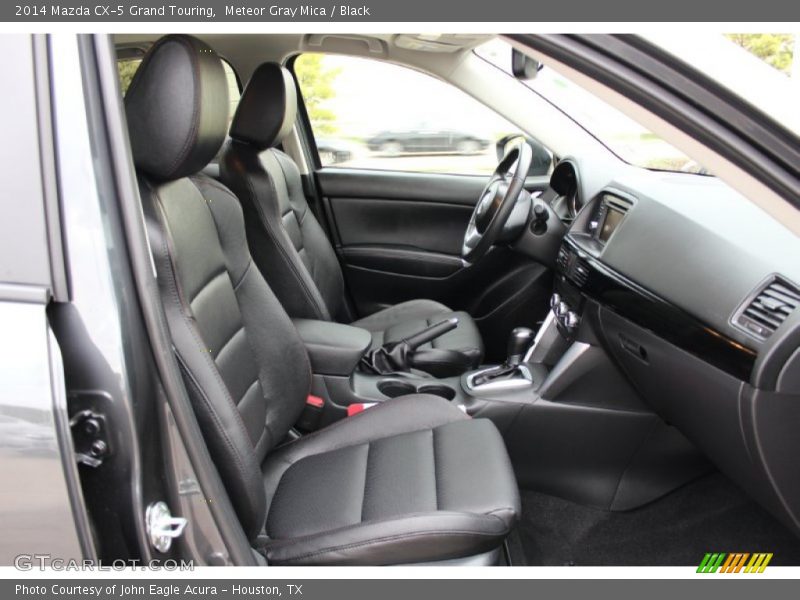 Meteor Gray Mica / Black 2014 Mazda CX-5 Grand Touring