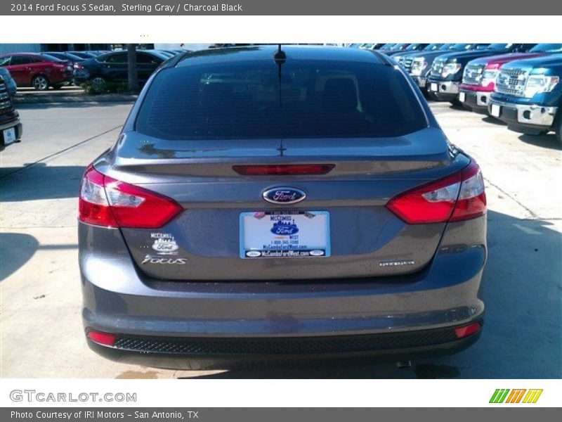 Sterling Gray / Charcoal Black 2014 Ford Focus S Sedan