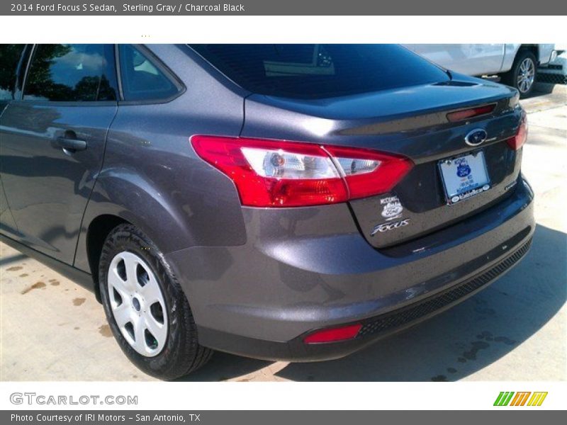 Sterling Gray / Charcoal Black 2014 Ford Focus S Sedan