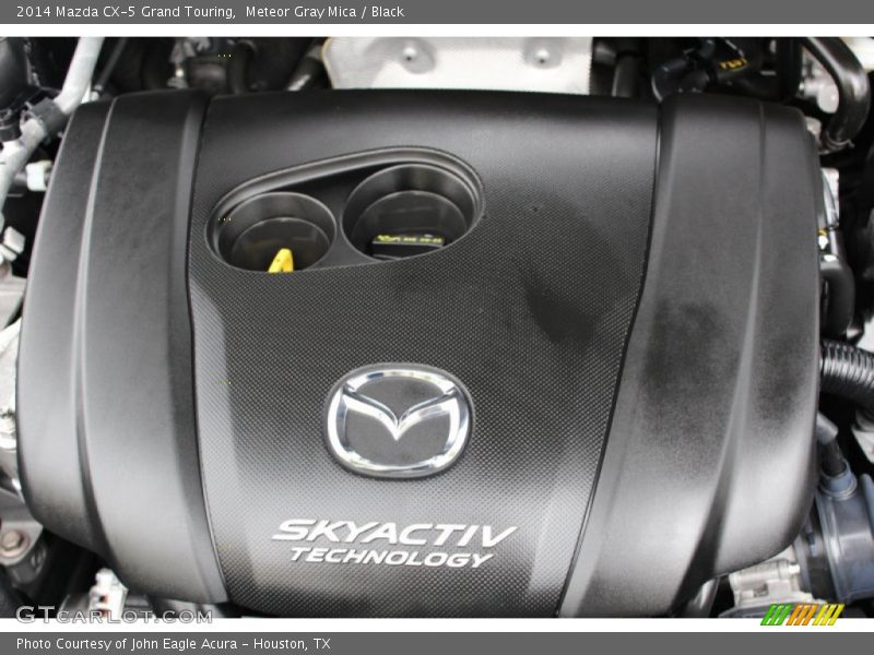 Meteor Gray Mica / Black 2014 Mazda CX-5 Grand Touring
