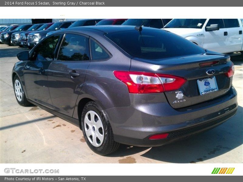 Sterling Gray / Charcoal Black 2014 Ford Focus S Sedan