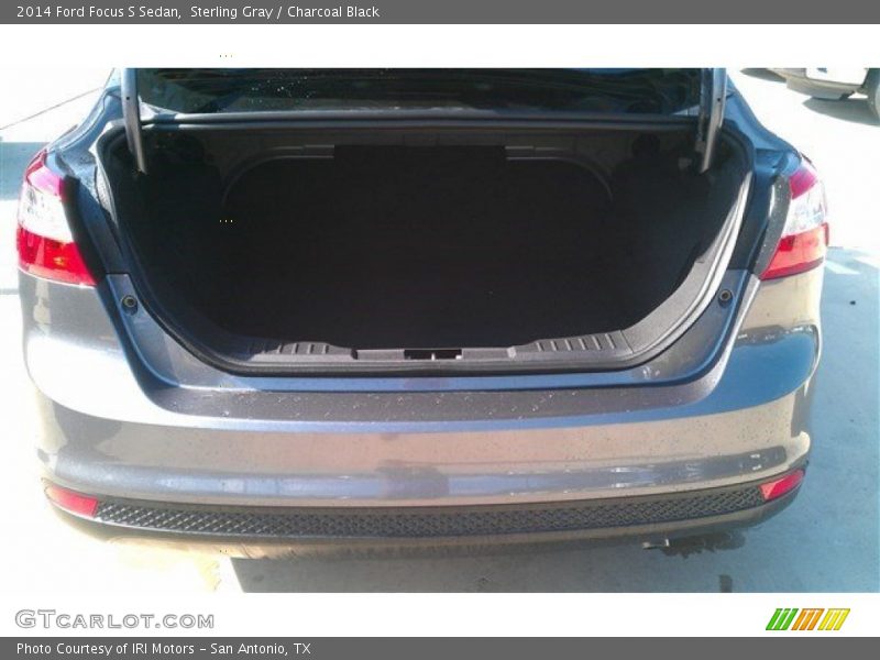 Sterling Gray / Charcoal Black 2014 Ford Focus S Sedan