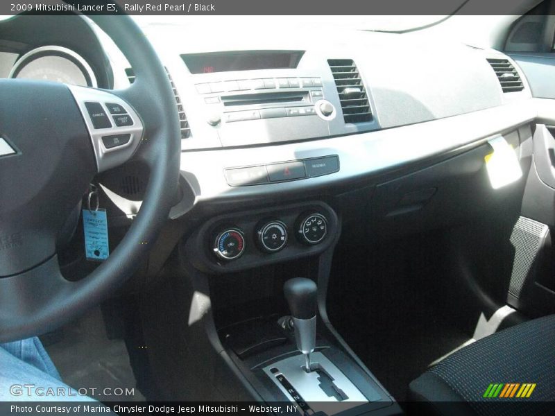 Rally Red Pearl / Black 2009 Mitsubishi Lancer ES