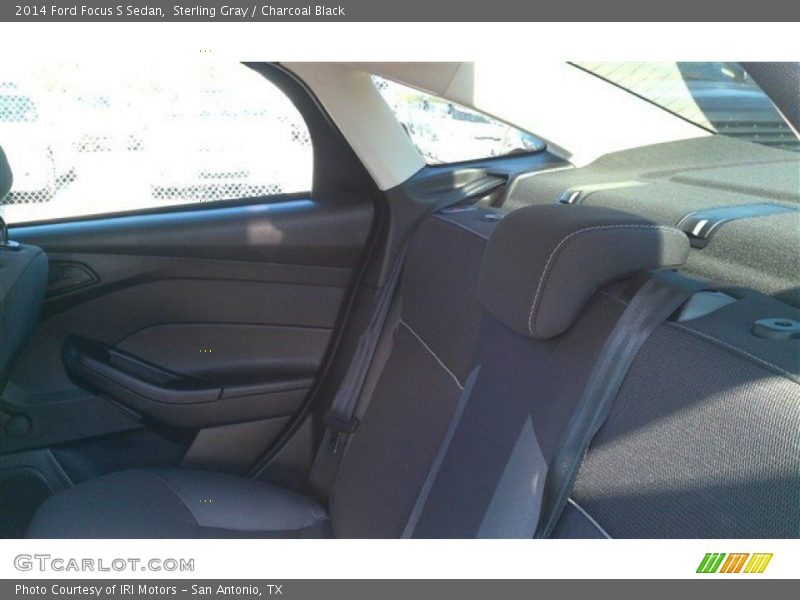 Sterling Gray / Charcoal Black 2014 Ford Focus S Sedan