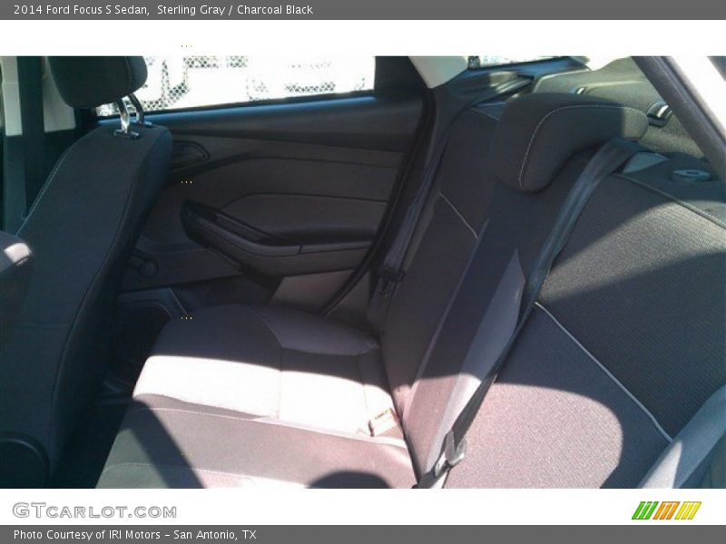 Sterling Gray / Charcoal Black 2014 Ford Focus S Sedan