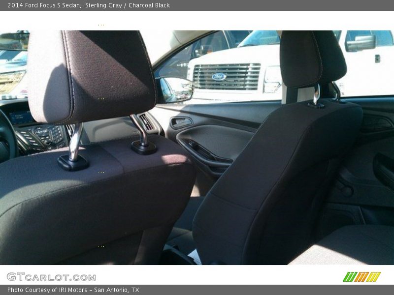 Sterling Gray / Charcoal Black 2014 Ford Focus S Sedan
