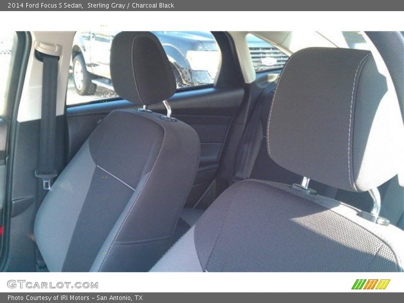 Sterling Gray / Charcoal Black 2014 Ford Focus S Sedan