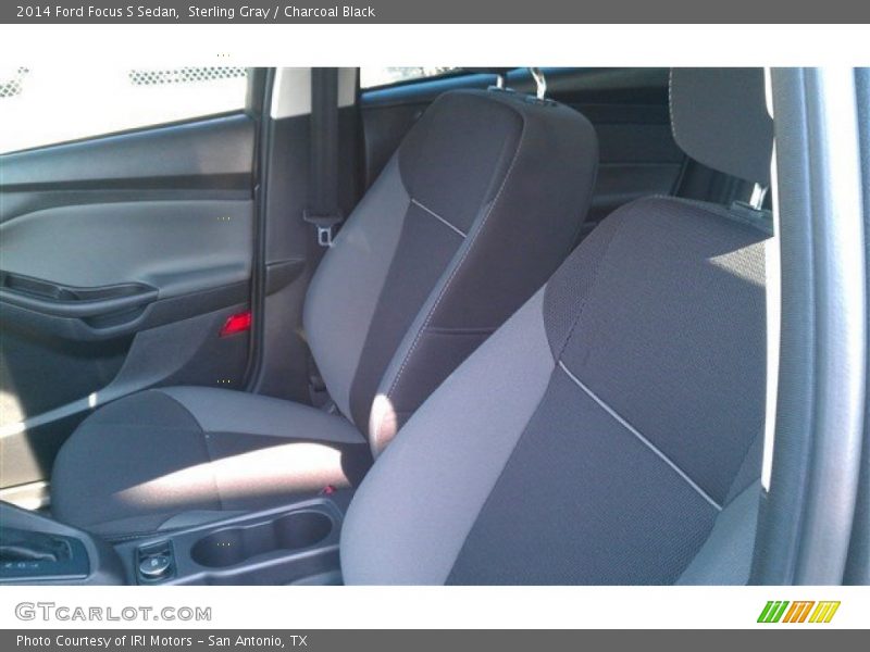 Sterling Gray / Charcoal Black 2014 Ford Focus S Sedan
