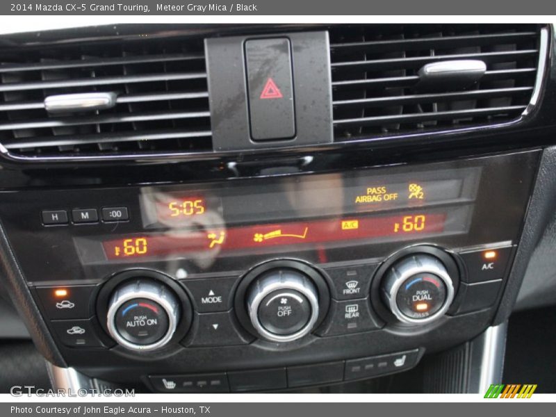 Meteor Gray Mica / Black 2014 Mazda CX-5 Grand Touring