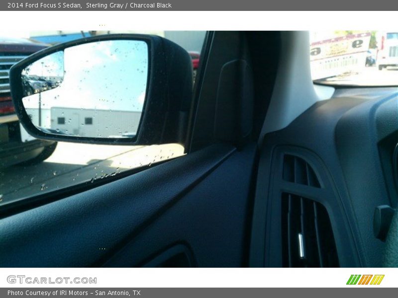 Sterling Gray / Charcoal Black 2014 Ford Focus S Sedan