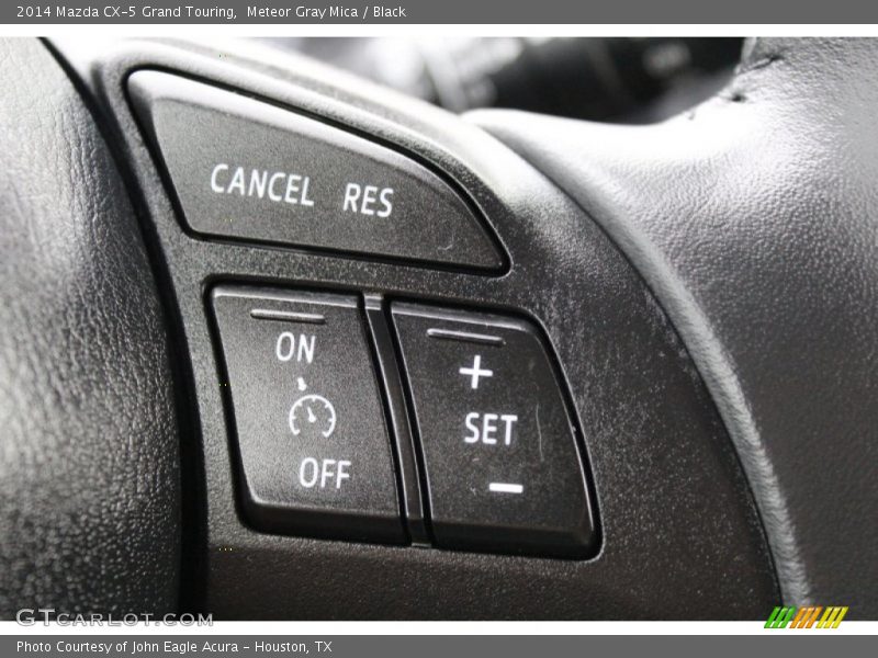 Meteor Gray Mica / Black 2014 Mazda CX-5 Grand Touring
