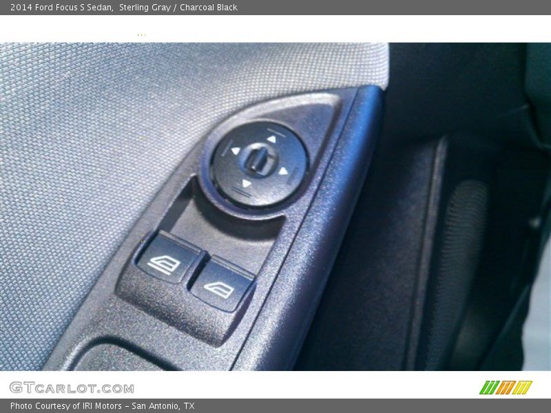 Sterling Gray / Charcoal Black 2014 Ford Focus S Sedan