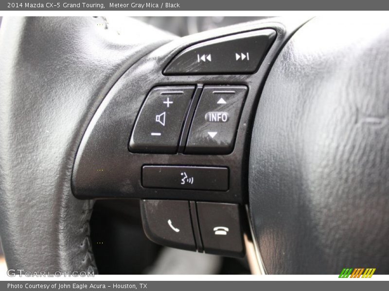 Meteor Gray Mica / Black 2014 Mazda CX-5 Grand Touring
