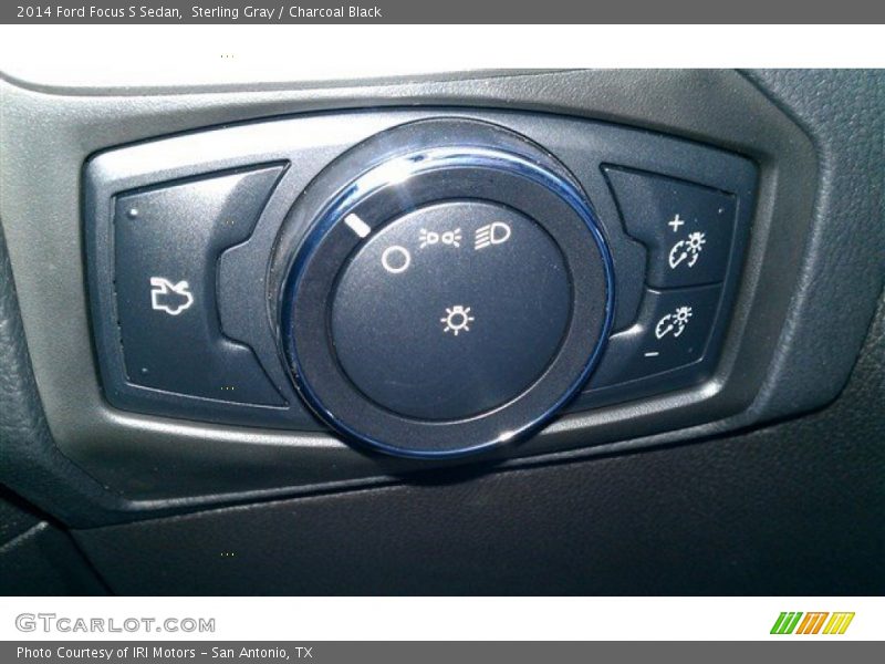 Sterling Gray / Charcoal Black 2014 Ford Focus S Sedan