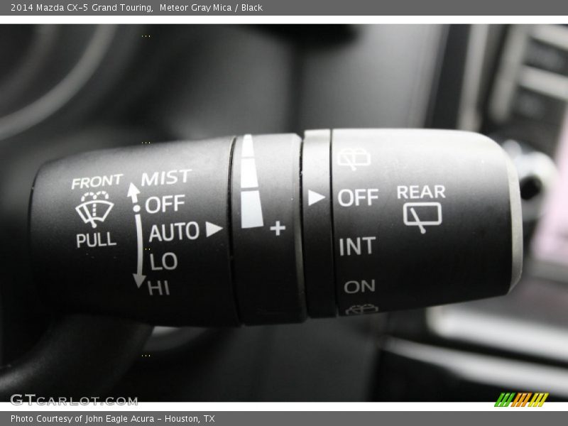 Meteor Gray Mica / Black 2014 Mazda CX-5 Grand Touring
