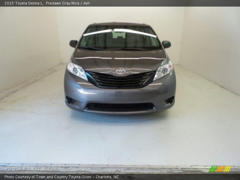 Predawn Gray Mica / Ash 2015 Toyota Sienna L