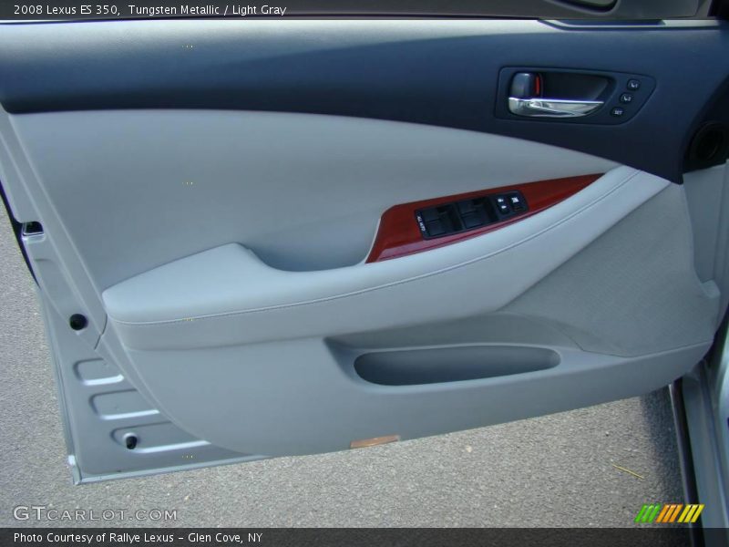 Tungsten Metallic / Light Gray 2008 Lexus ES 350