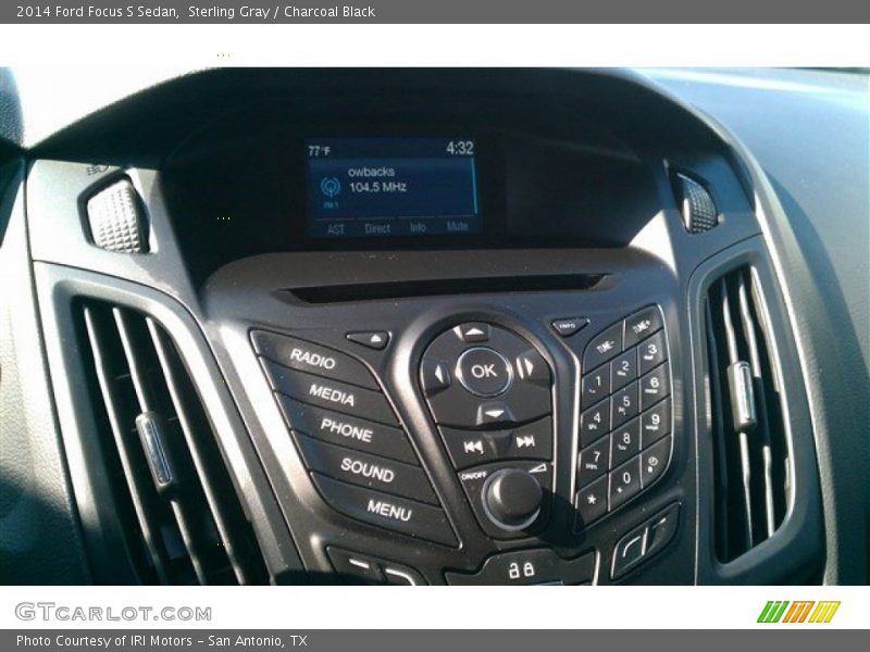 Sterling Gray / Charcoal Black 2014 Ford Focus S Sedan