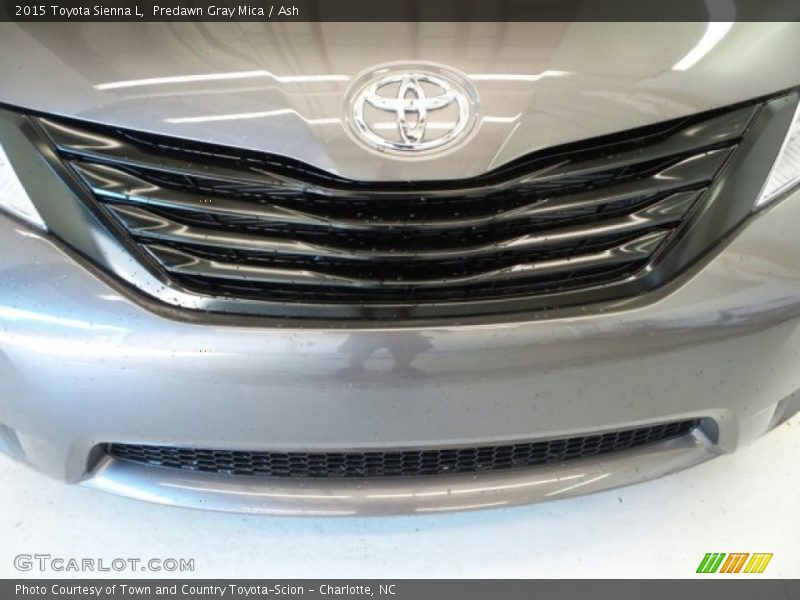 Predawn Gray Mica / Ash 2015 Toyota Sienna L