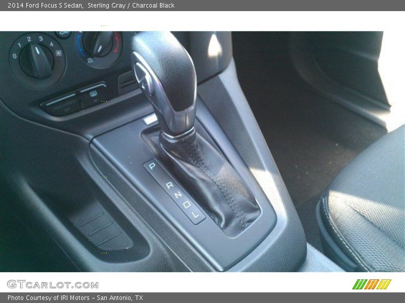 Sterling Gray / Charcoal Black 2014 Ford Focus S Sedan