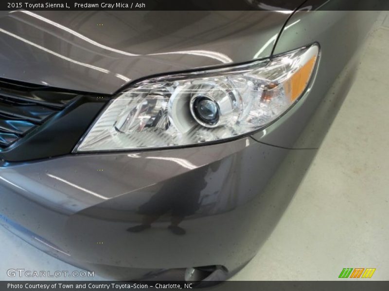 Predawn Gray Mica / Ash 2015 Toyota Sienna L