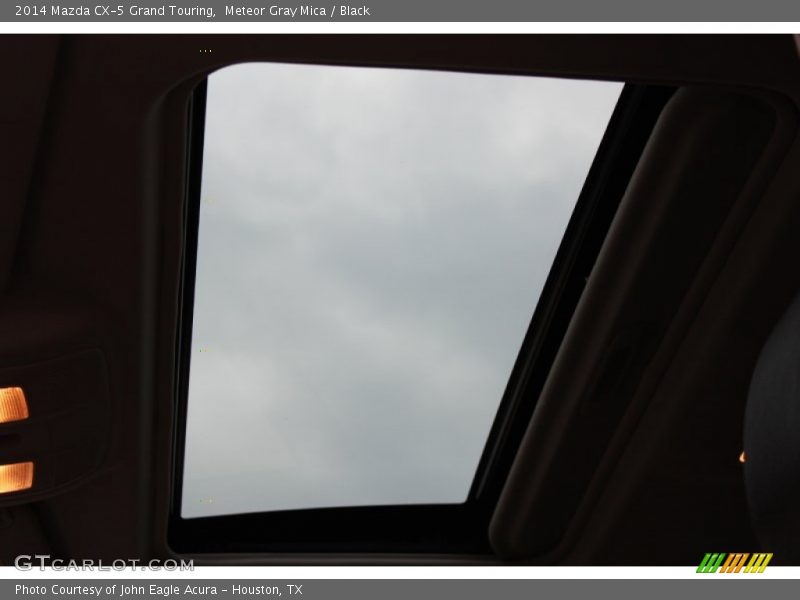 Meteor Gray Mica / Black 2014 Mazda CX-5 Grand Touring