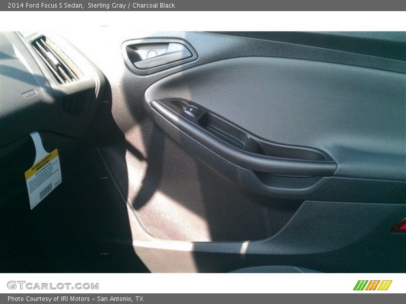 Sterling Gray / Charcoal Black 2014 Ford Focus S Sedan