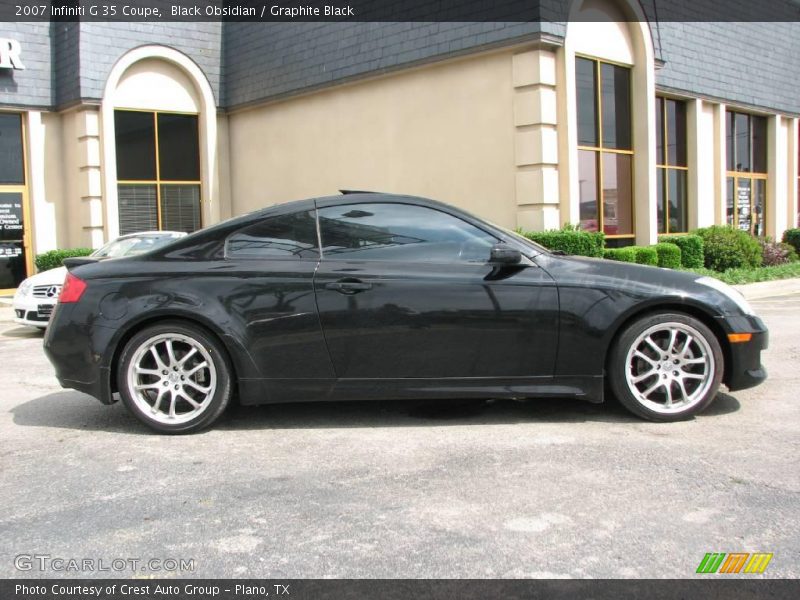 Black Obsidian / Graphite Black 2007 Infiniti G 35 Coupe