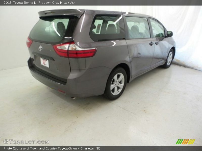 Predawn Gray Mica / Ash 2015 Toyota Sienna L