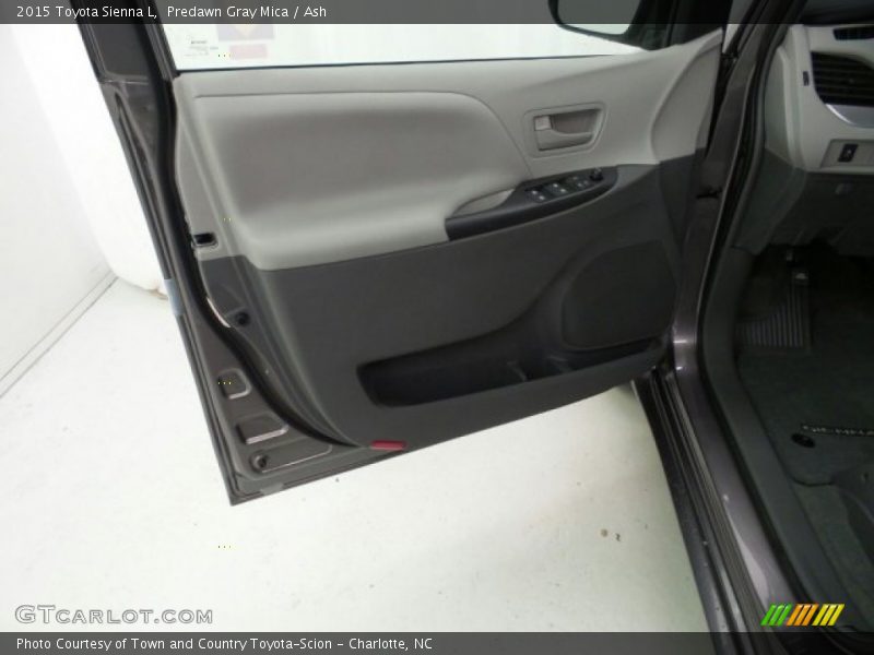 Predawn Gray Mica / Ash 2015 Toyota Sienna L