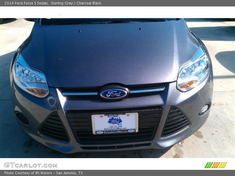 Sterling Gray / Charcoal Black 2014 Ford Focus S Sedan
