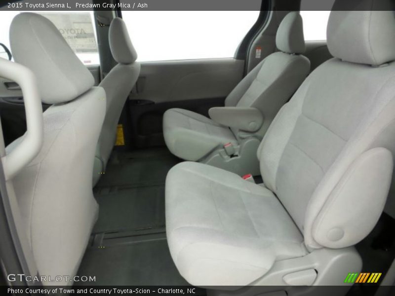 Predawn Gray Mica / Ash 2015 Toyota Sienna L