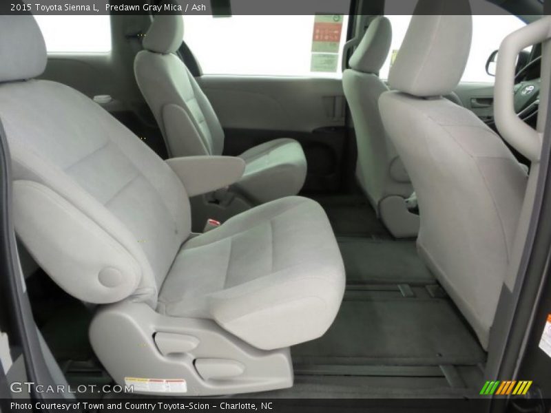 Predawn Gray Mica / Ash 2015 Toyota Sienna L