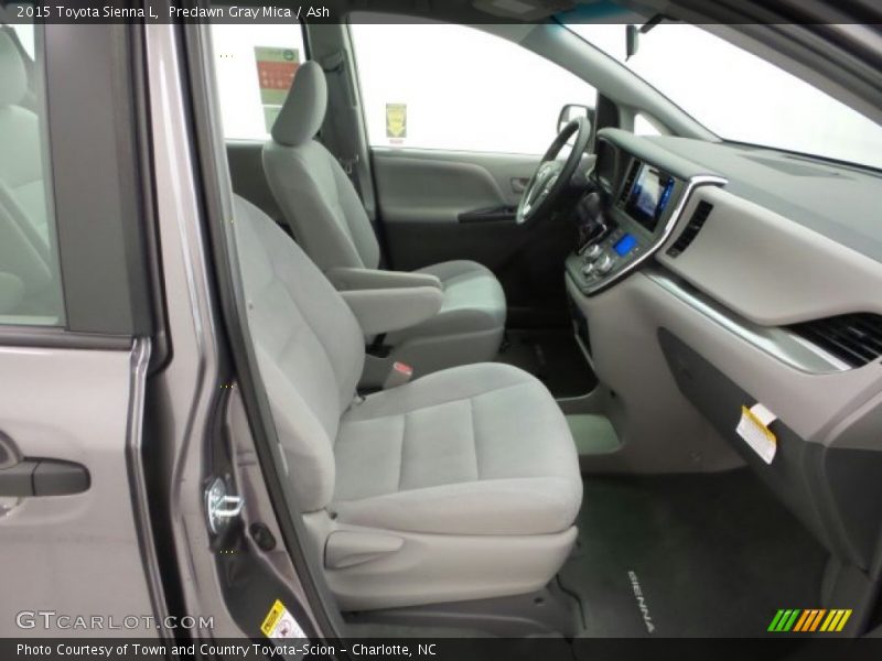 Predawn Gray Mica / Ash 2015 Toyota Sienna L