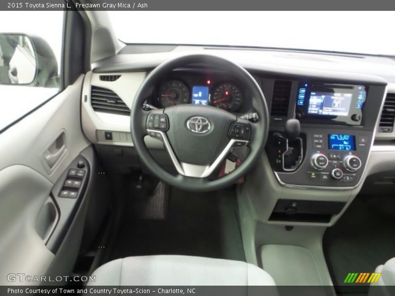Predawn Gray Mica / Ash 2015 Toyota Sienna L
