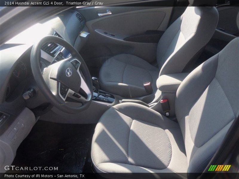 Triathlon Gray / Gray 2014 Hyundai Accent GLS 4 Door