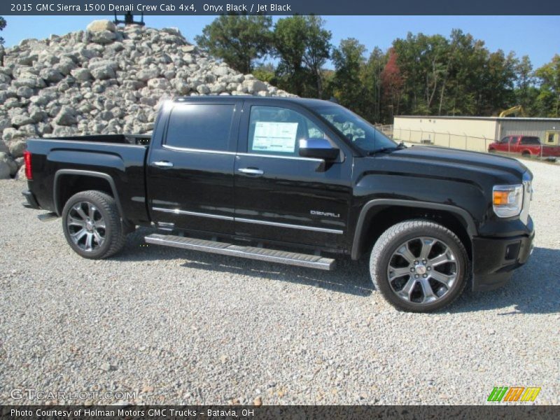  2015 Sierra 1500 Denali Crew Cab 4x4 Onyx Black