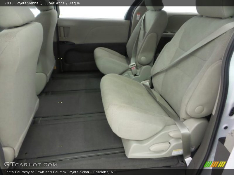 Super White / Bisque 2015 Toyota Sienna L