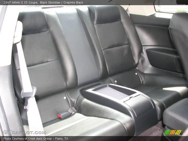 Black Obsidian / Graphite Black 2007 Infiniti G 35 Coupe