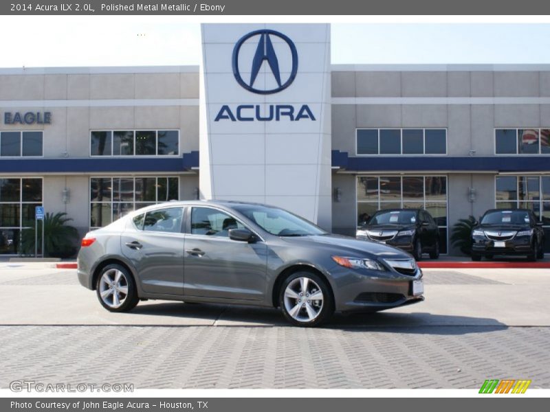 Polished Metal Metallic / Ebony 2014 Acura ILX 2.0L
