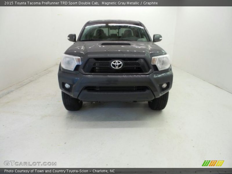 Magnetic Gray Metallic / Graphite 2015 Toyota Tacoma PreRunner TRD Sport Double Cab