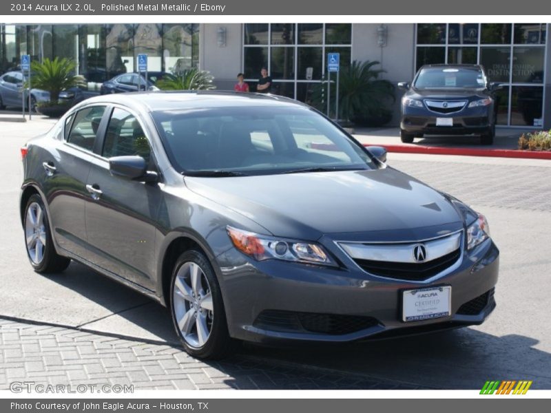 Polished Metal Metallic / Ebony 2014 Acura ILX 2.0L