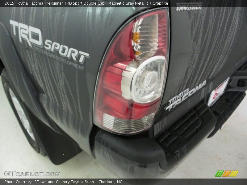 Magnetic Gray Metallic / Graphite 2015 Toyota Tacoma PreRunner TRD Sport Double Cab