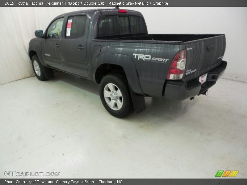 Magnetic Gray Metallic / Graphite 2015 Toyota Tacoma PreRunner TRD Sport Double Cab