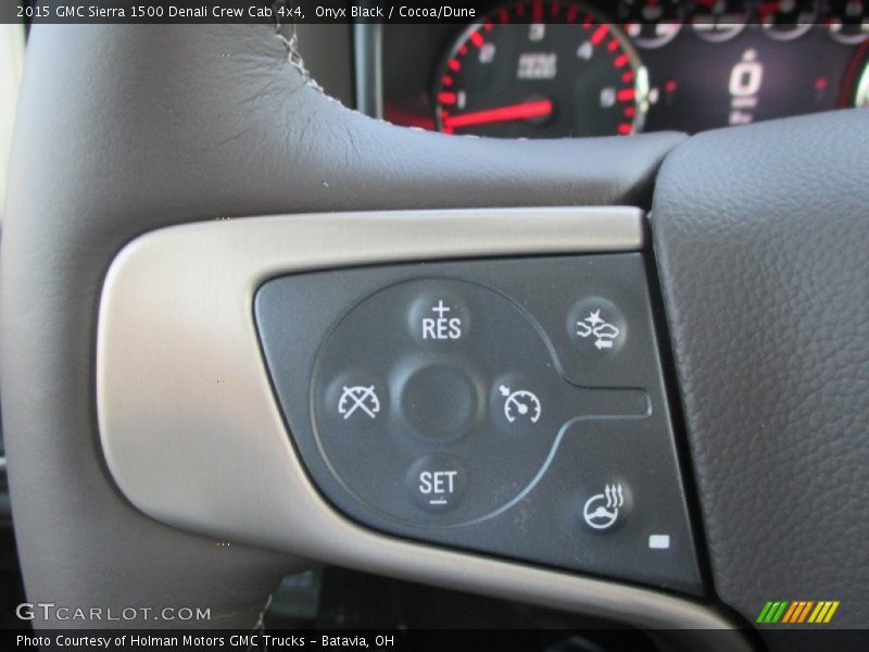 Onyx Black / Cocoa/Dune 2015 GMC Sierra 1500 Denali Crew Cab 4x4
