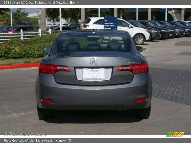 Polished Metal Metallic / Ebony 2014 Acura ILX 2.0L