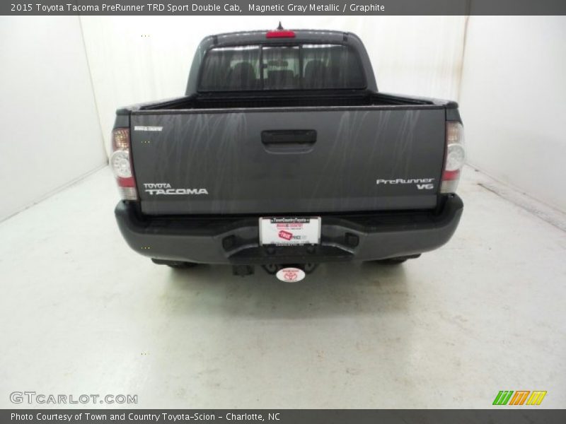 Magnetic Gray Metallic / Graphite 2015 Toyota Tacoma PreRunner TRD Sport Double Cab