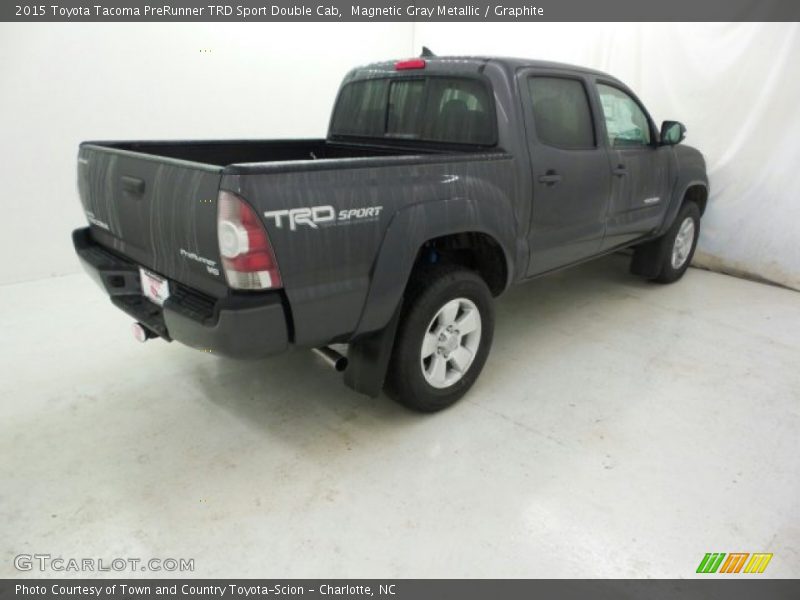 Magnetic Gray Metallic / Graphite 2015 Toyota Tacoma PreRunner TRD Sport Double Cab